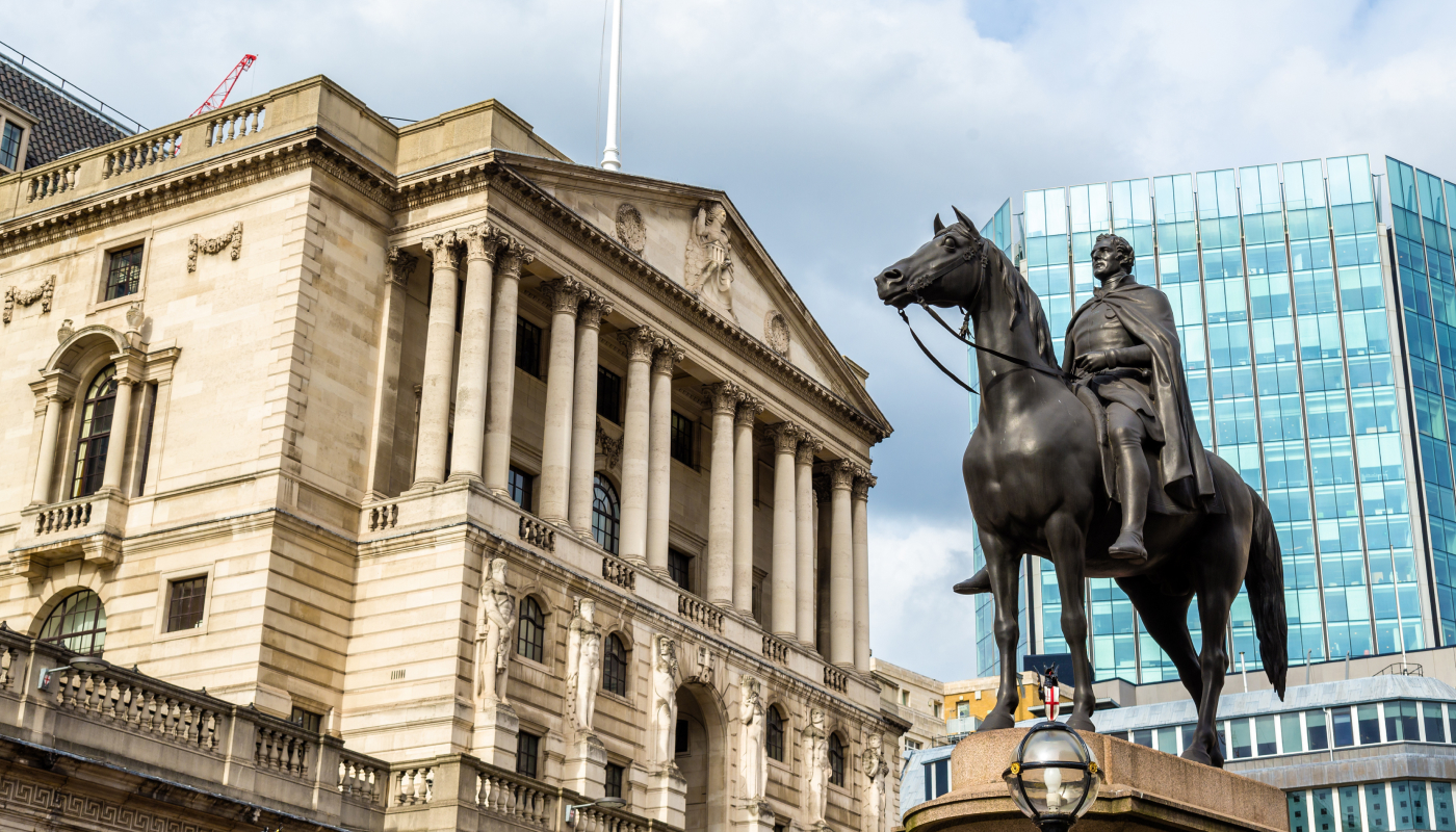 The monument at Bank, London